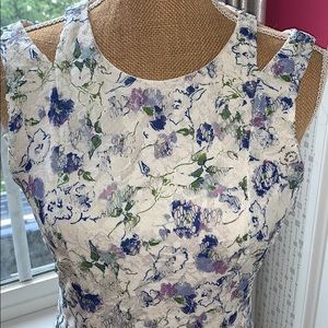 Floral formal dress NWOT